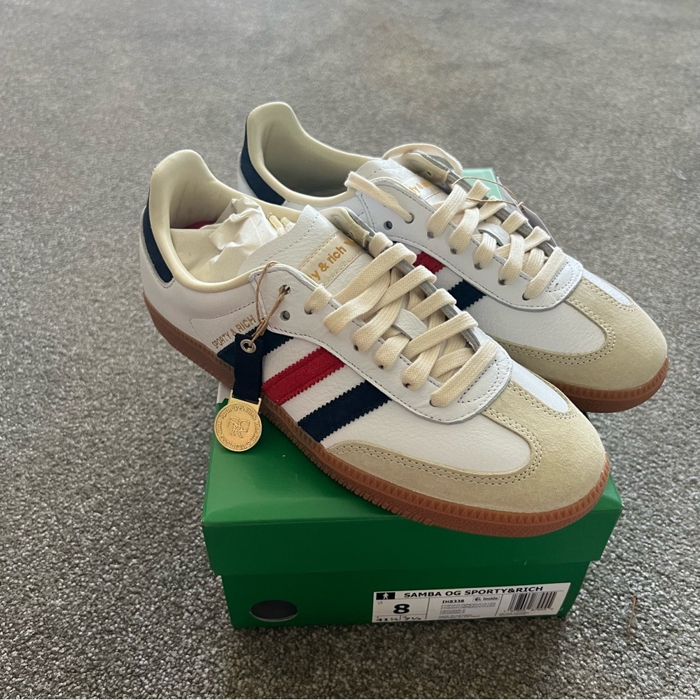 Sporty & Rich Adidas Samba Collab